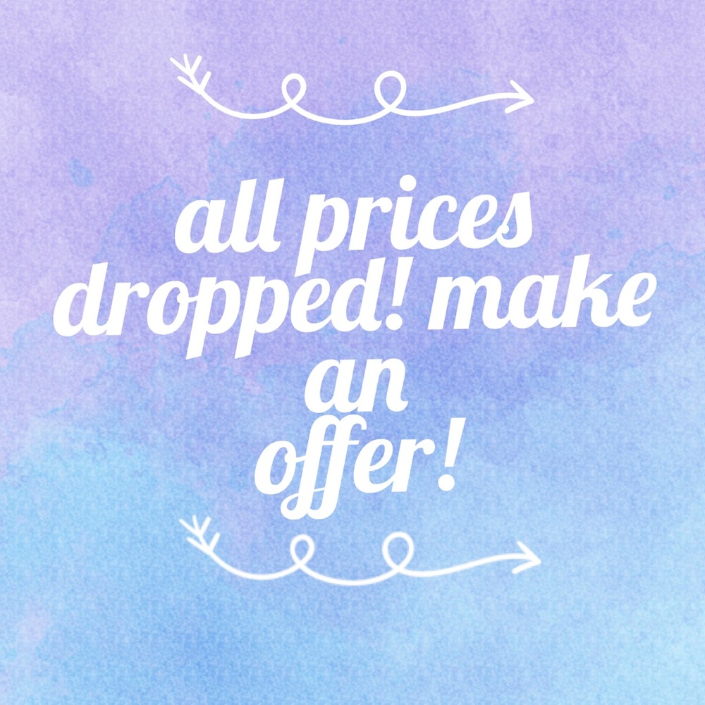 All prices dropped!!